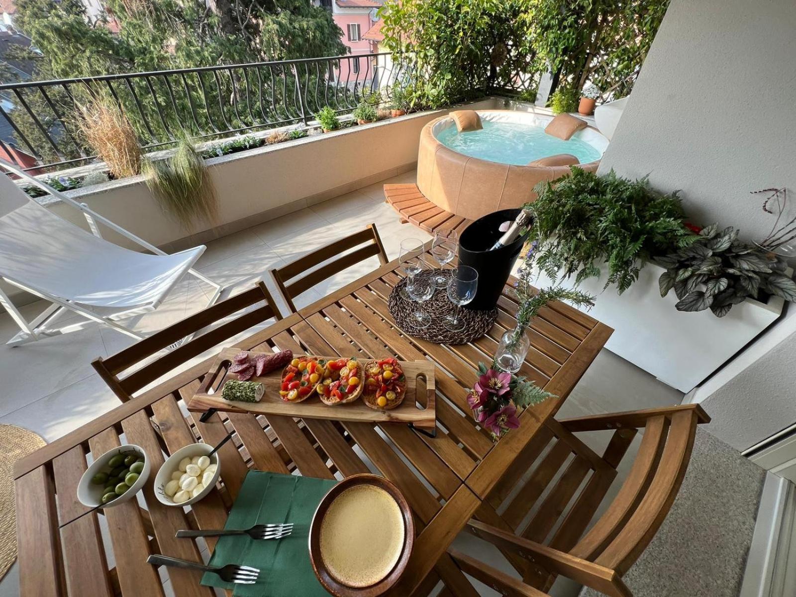 La Bollicina Boutique Apartment And Spa Вербанія Екстер'єр фото